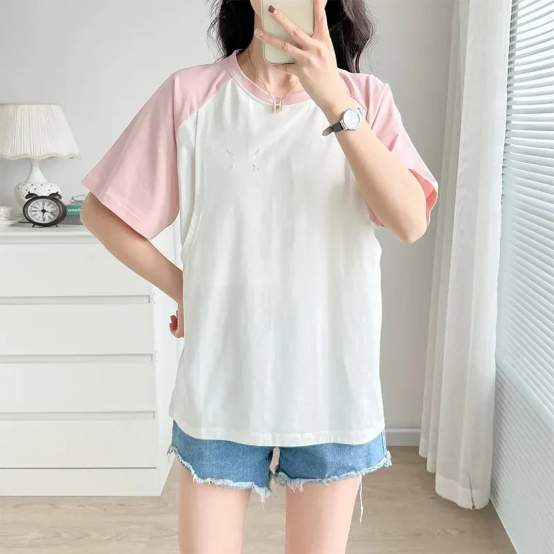 T-shirt-allaitement-selfie-droite