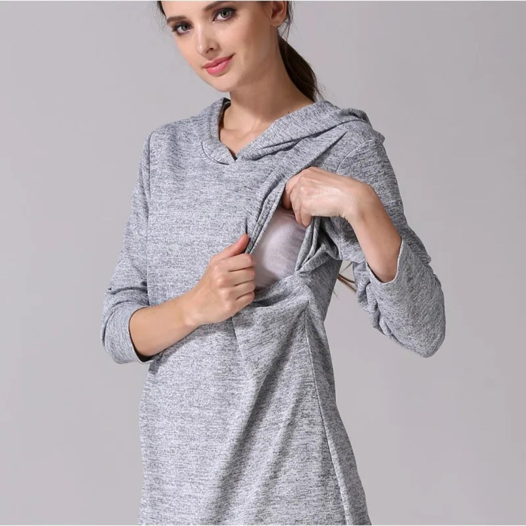 robe-pull-allaitement-ouverture-discrete-facile